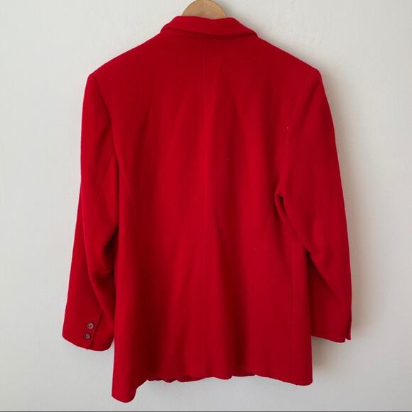 Vintage Charter Club Wool Suit Jacket Blazer Women's Size 14 - Picture 5 of 7